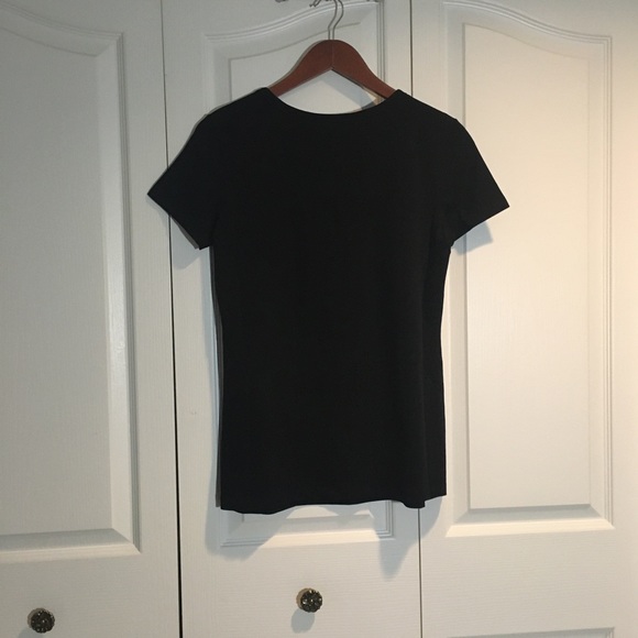 NWT Love Moschino black T-shirt size US 8 - Picture 2 of 10